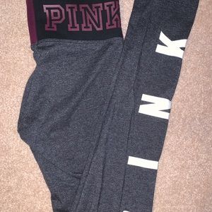 dark gray PINK leggings